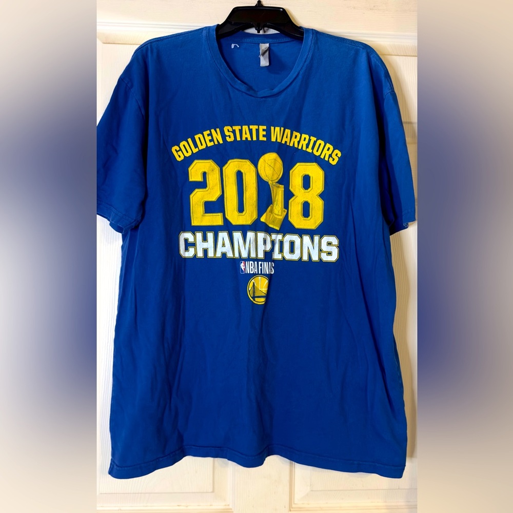 EUC Golden‎ State Warriors 2018 Champions Unisex T-Shirt Size L